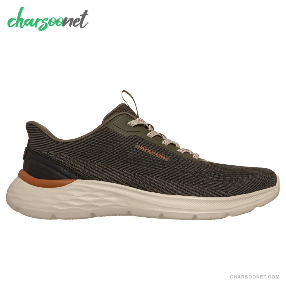 کفش ورزشی مردانه اسکچرز  Skechers Slip-Ins Oliven