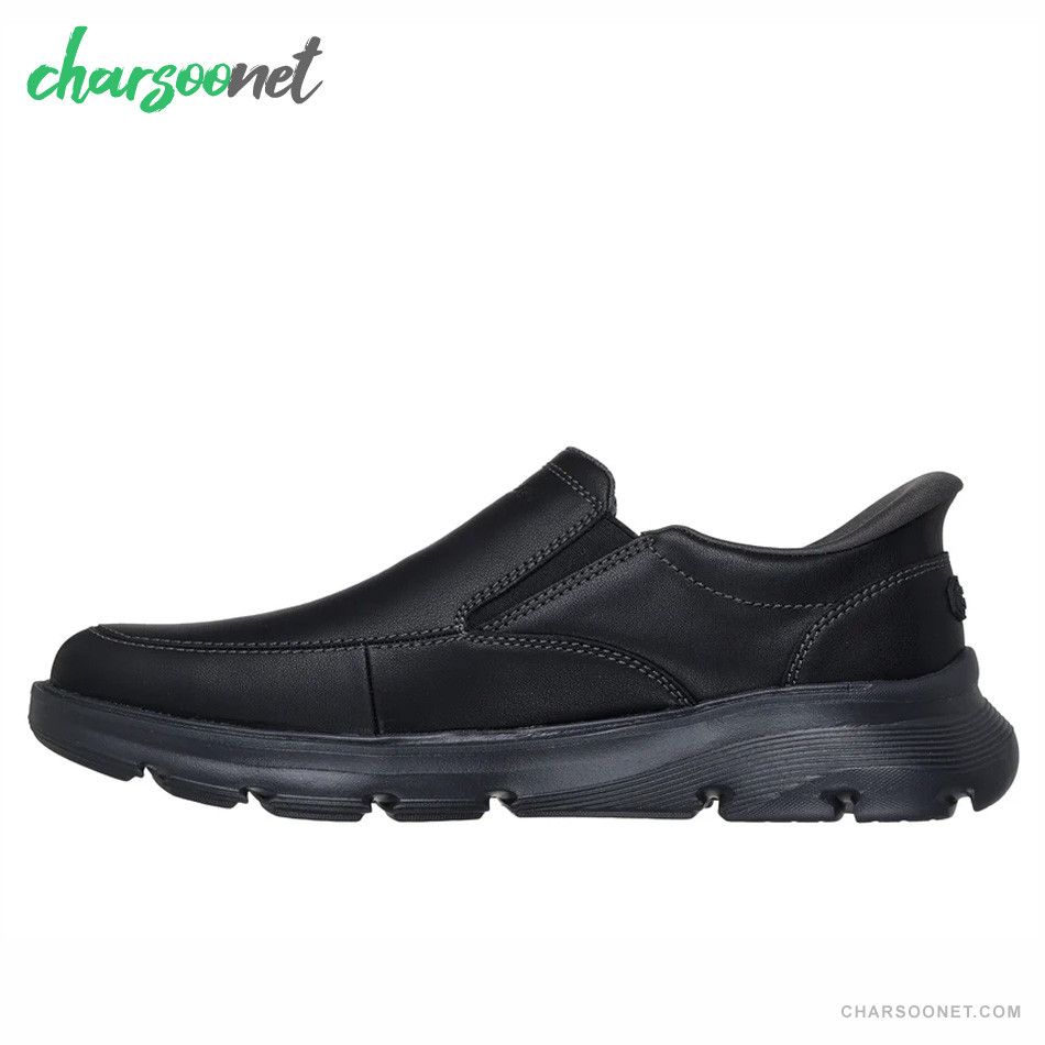 کفش چرمی مردانه اسکچرز  SKECHERS SLIP-INS