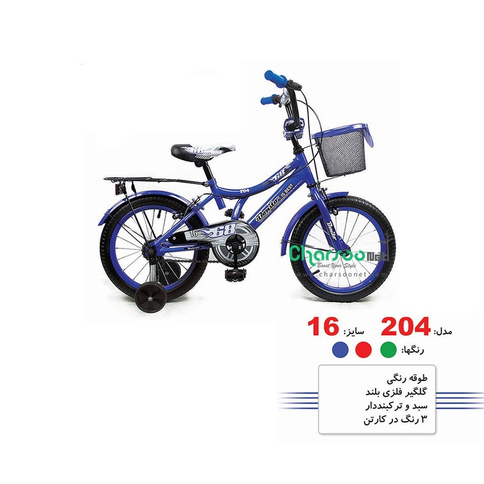دوچرخه بچگانه Bonito اصل کد BYC-00168 سایز 16 مدل 2015