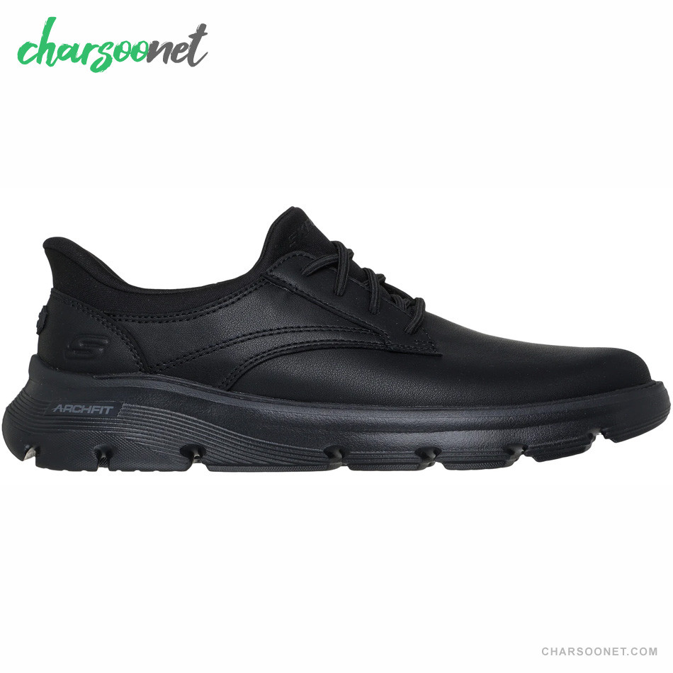کفش چرمی مردانه اسکچرز Skechers Arch Fit Garza Rowan