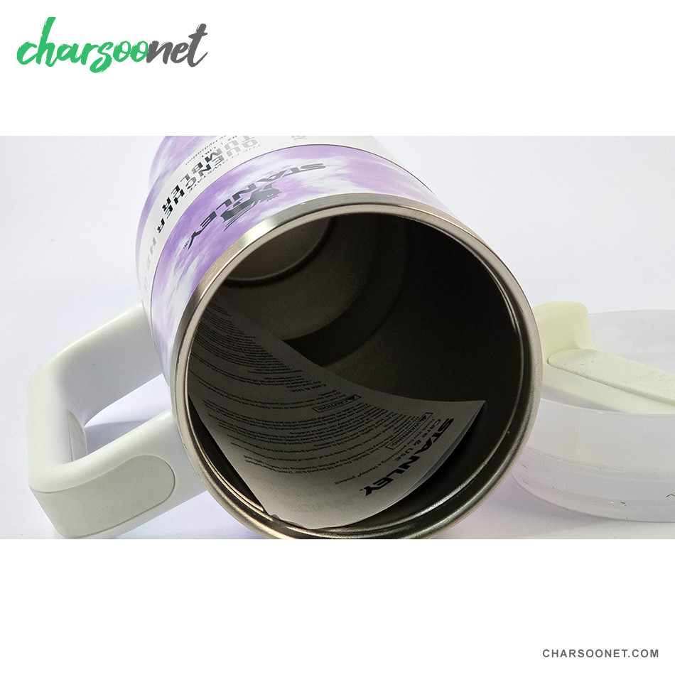 ماگ استنلی Quencher H2.0 Tumbler طرح ماربل ظرفیت 1.18 لیتر