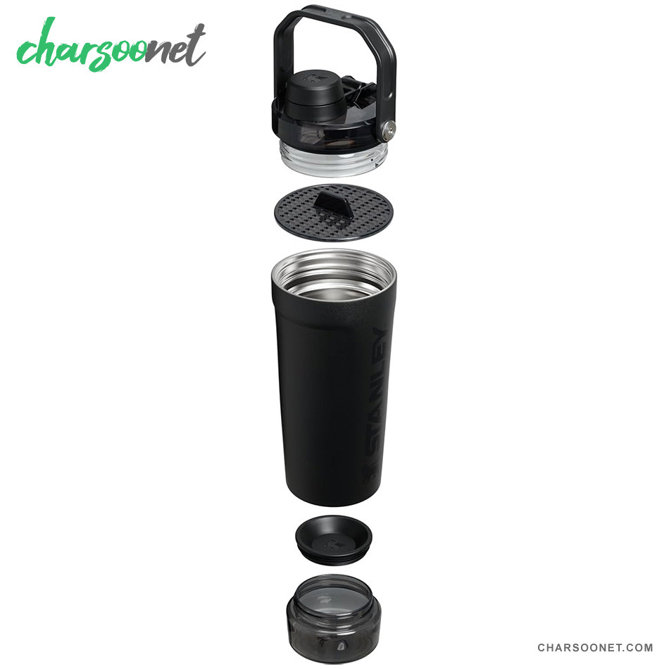 شیکر استنلی اکتیویت 591 میلی لیتری Stanley Activate  Shaker Bottle مشکی