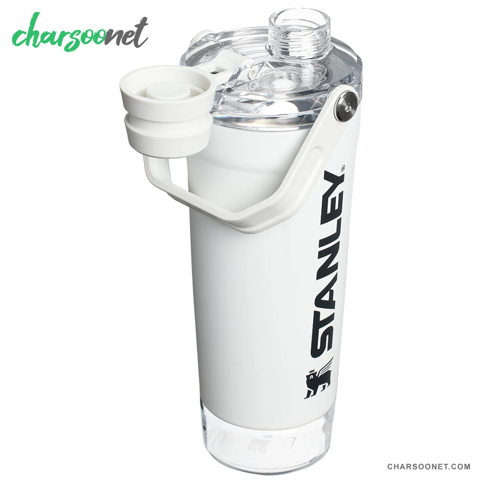 شیکر استنلی اکتیویت 591 میلی لیتری Stanley Activate  Shaker Bottle سفید