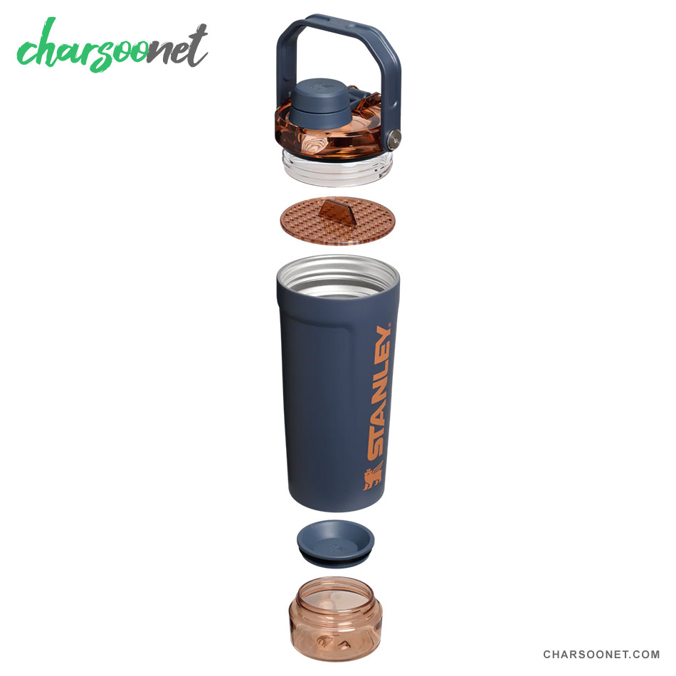 شیکر استنلی اکتیویت 591 میلی لیتری Stanley Activate  Shaker Bottle خاکستری