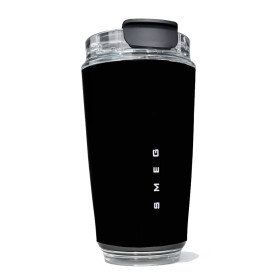 ماگ 320میلی لیتری Wallmuug SMEG عایق دار دوجداره مشکی
