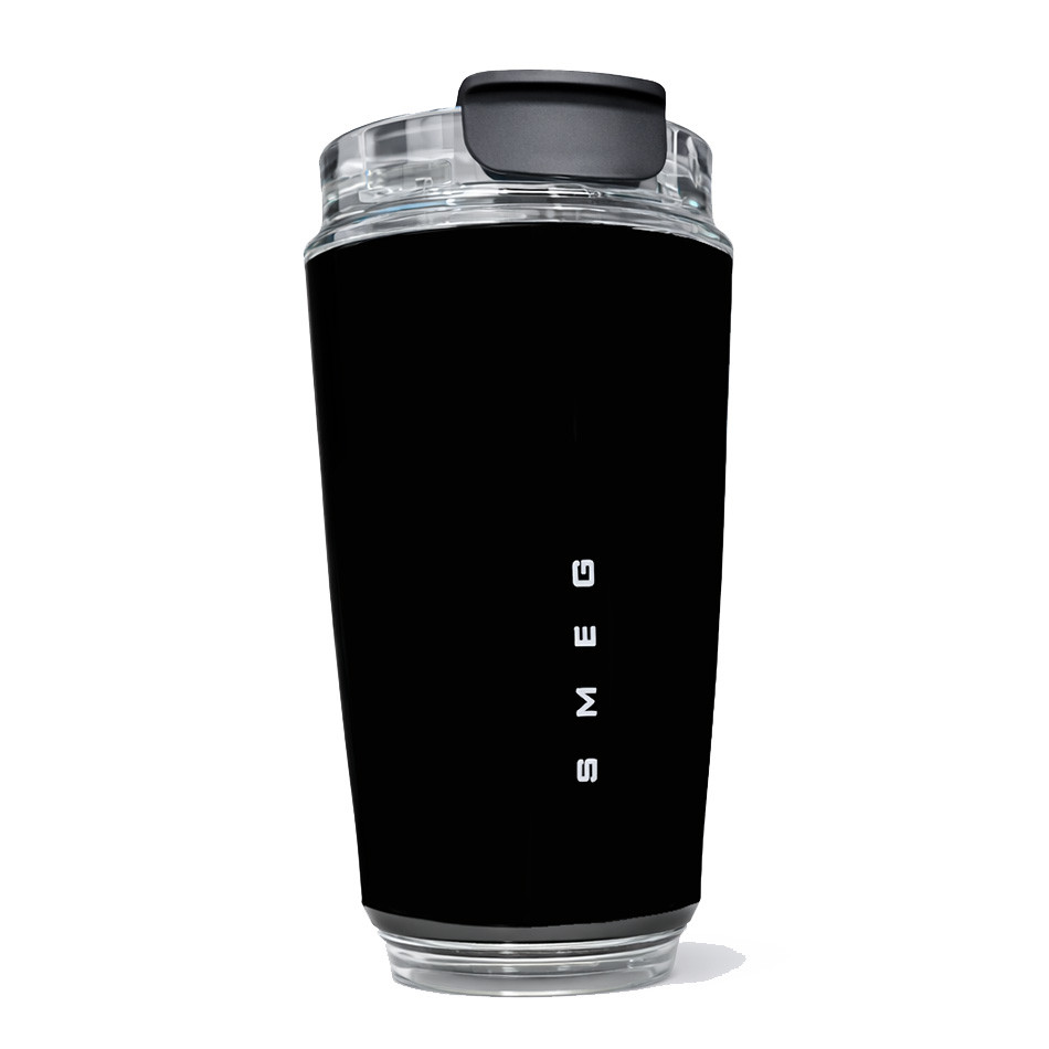 ماگ 320میلی لیتری Wallmuug SMEG عایق دار دوجداره مشکی