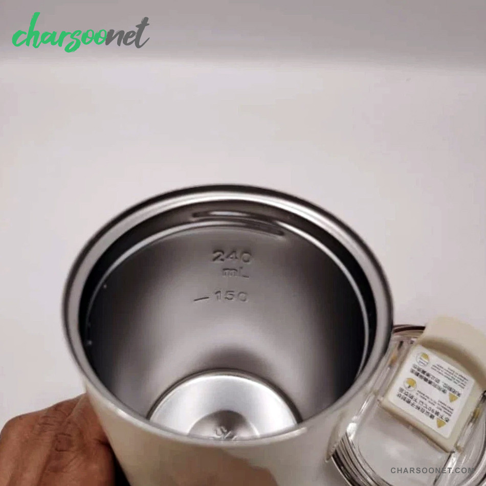 ماگ 320میلی لیتری Wallmuug SMEG عایق دار دوجداره مشکی