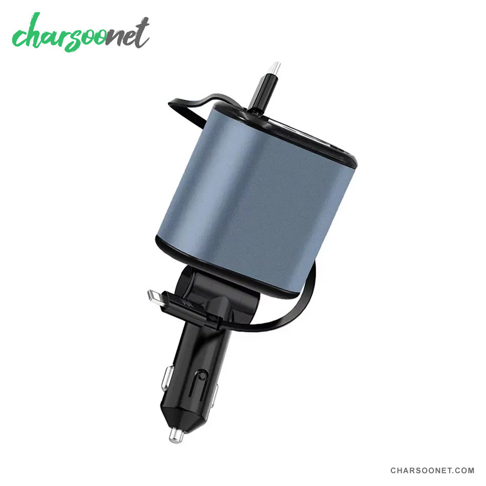 شارژر فندکی خودرو چهار کاره Starry Sky 120W