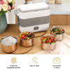 لانچ باکس برقی ۲ لیتری دوطبقه 200وات Cooking Lunch Box 4 liner