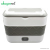 لانچ باکس برقی ۲ لیتری دوطبقه 200وات Cooking Lunch Box 4 liner