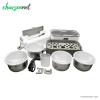 لانچ باکس برقی ۲ لیتری دوطبقه 200وات Cooking Lunch Box 4 liner