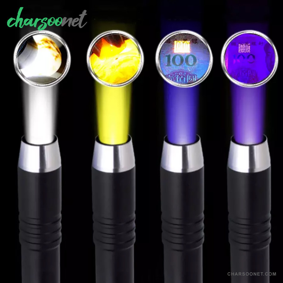 چراغ قوه LED و UV چندکاره جیبی Craftsmanship