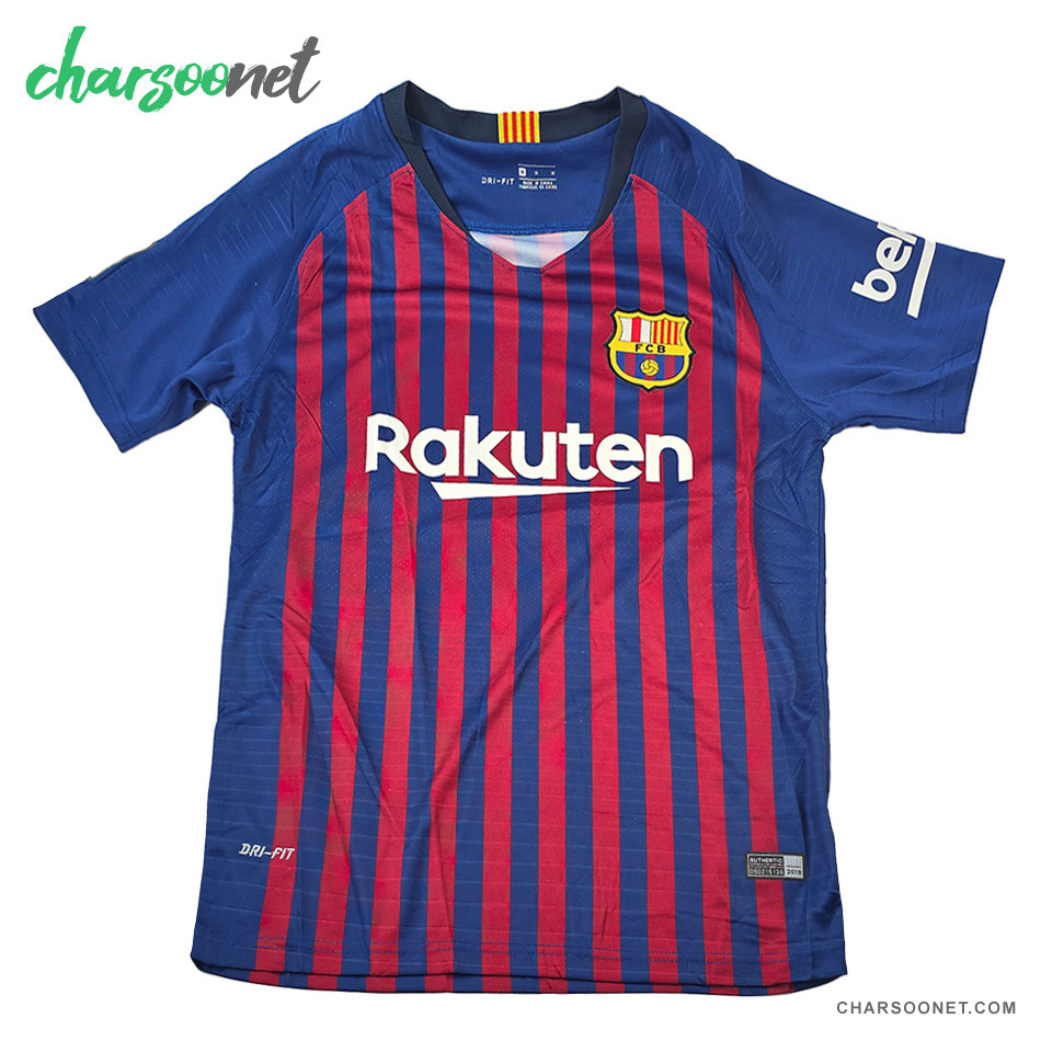 پیراهن هواداری FC Barcelona طرح Rakuten وارداتی
