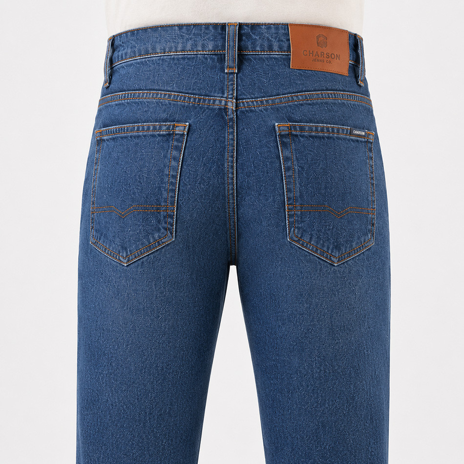 شلوار جین مام فیت پول اند بر Pull&Bear Mom Fit Jeans