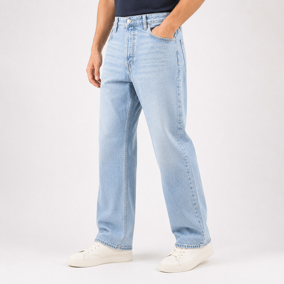 شلوار جین نیم بگ جک اند جونز Jack&Jones