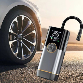 پمپ باد شارژی خودرو 70 وات مدل CX-616 دیجیتال قابل حمل