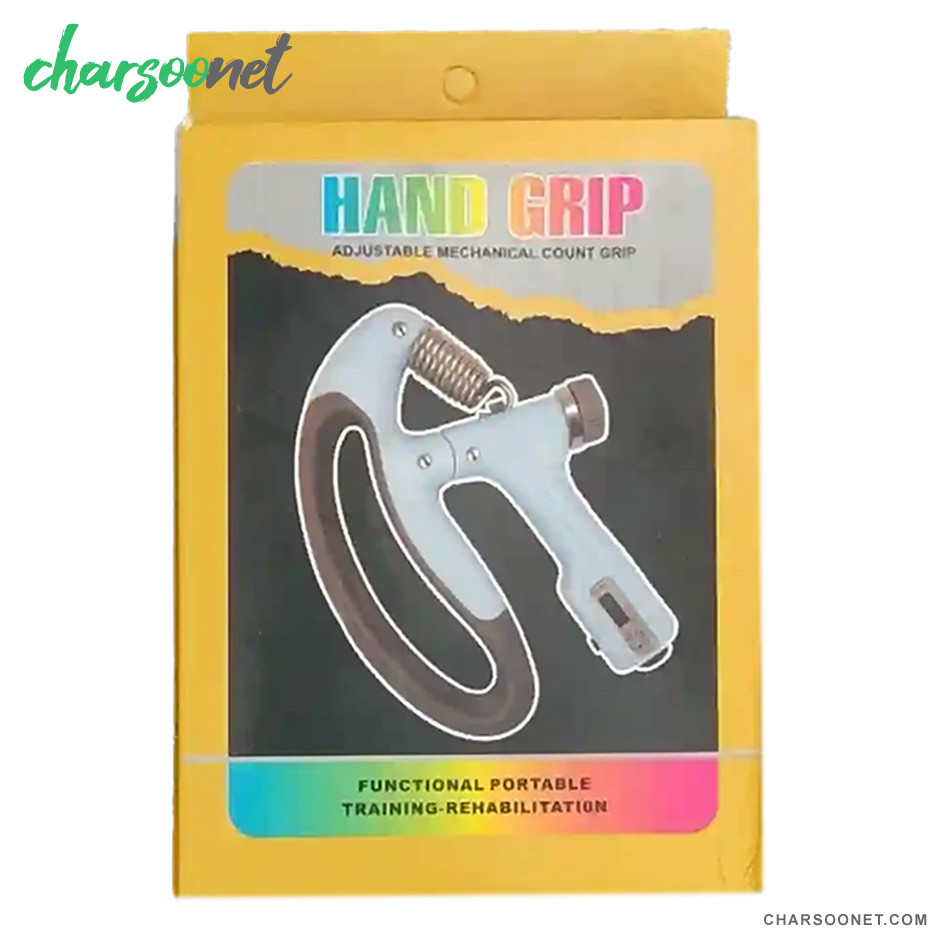 فنر تقویت مچ Hand Grip شماره انداز دیجیتال 10 تا 100 کیلوگرم اصل