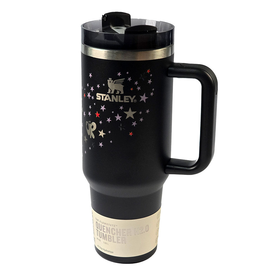 ماگ استنلی 1180 میلی لیتری Stanley Quencher H2.0 طرح ستاره ای