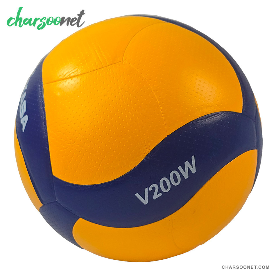 توپ والیبال میکاسا Mikasa V200W اصل | توپ رسمی FIVB سایز 5