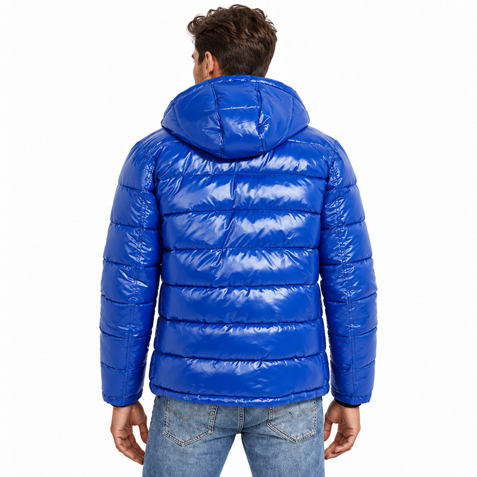 کاپشن مردانه گِس GUESS Hooded Puffer Coat Winter Jacket