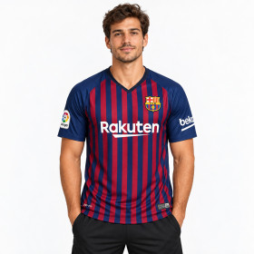 پیراهن هواداری FC Barcelona طرح Rakuten وارداتی