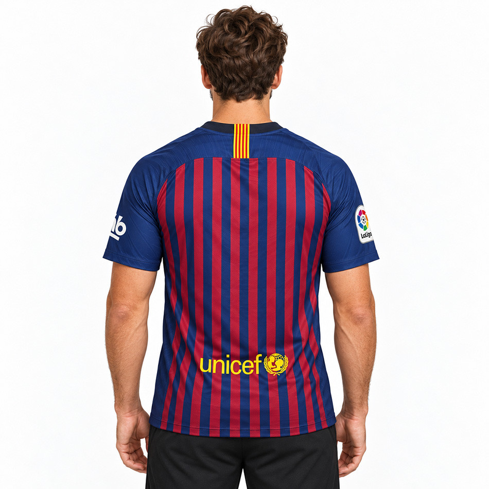 پیراهن هواداری FC Barcelona طرح Rakuten وارداتی
