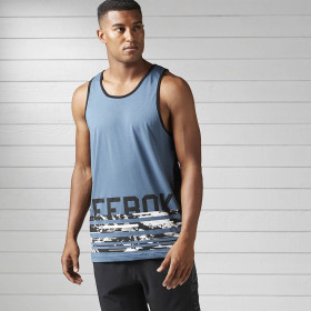 تاپ ورزشی مردانه ریباک Reebok Workout Ready Cardio Tank