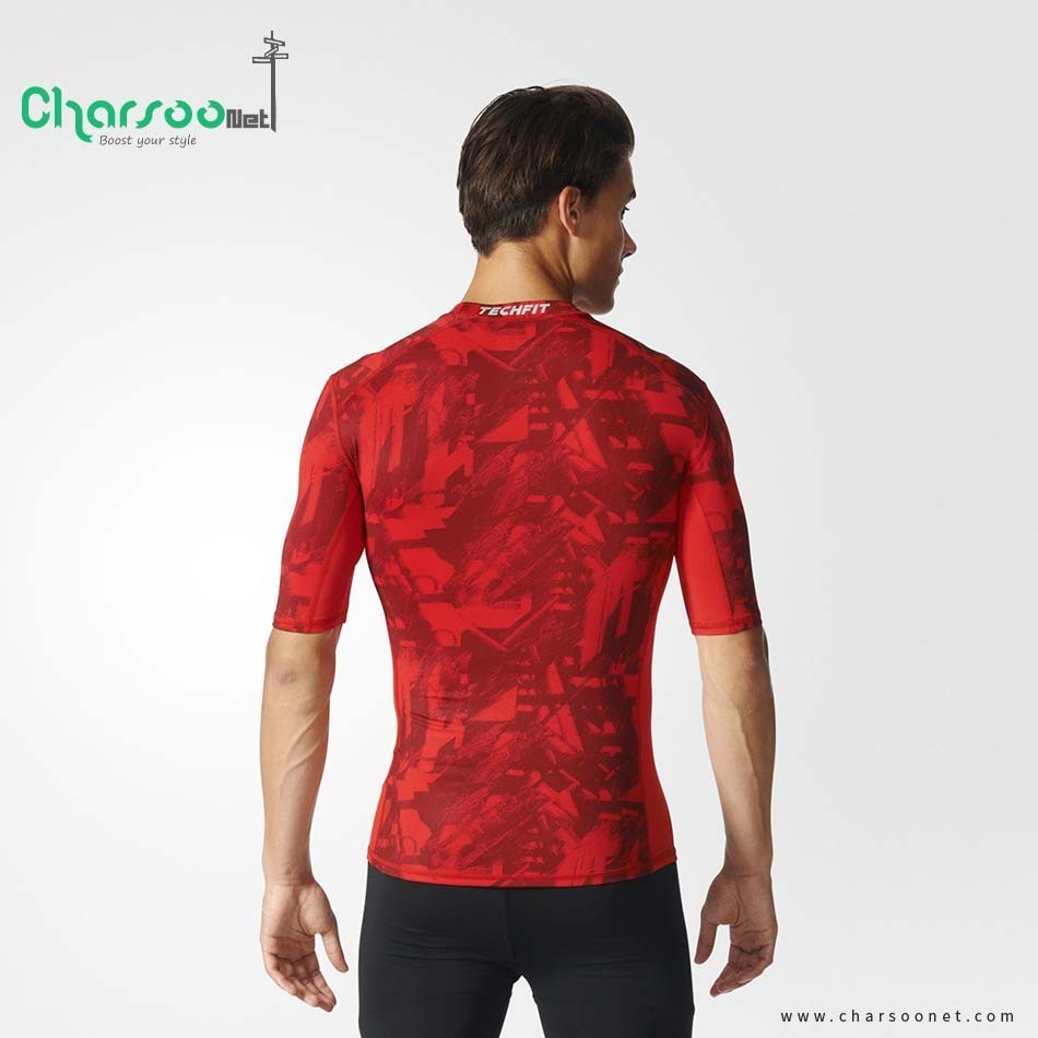 تیشرت ورزشی جذب adidas Techfit Base Graphic Tee