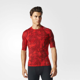 تیشرت ورزشی جذب adidas Techfit Base Graphic Tee