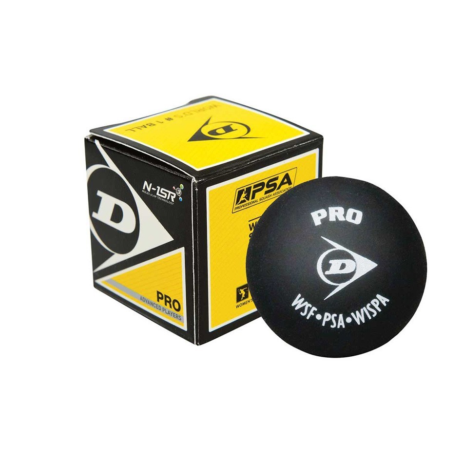 توپ اسکواش پک 12تایی Dunlop Pro Squash Ball