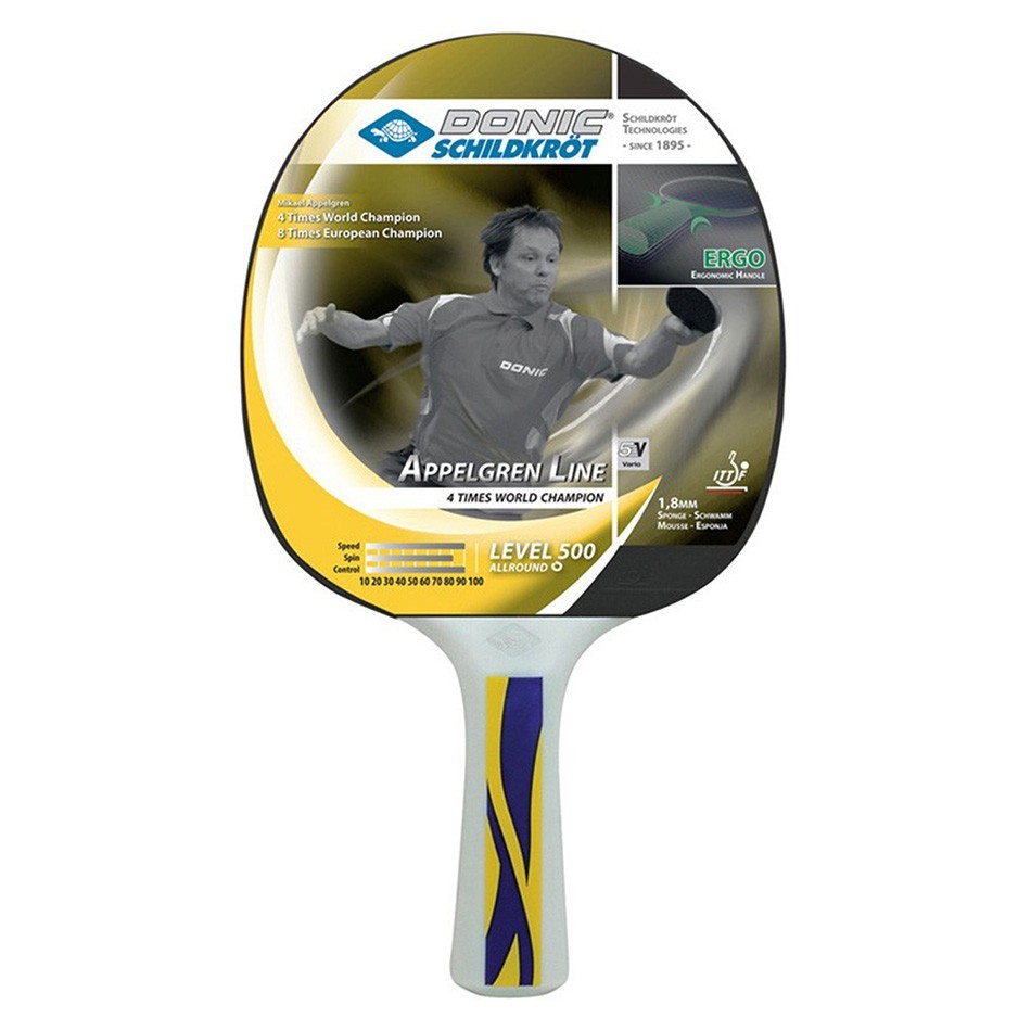 راکت پینگ پنگ دونیک Donic APPELGREN 500 Table Tennis Bat