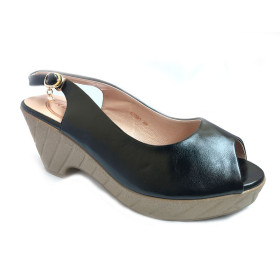 کفش لژدار چرم زنانه Kalu