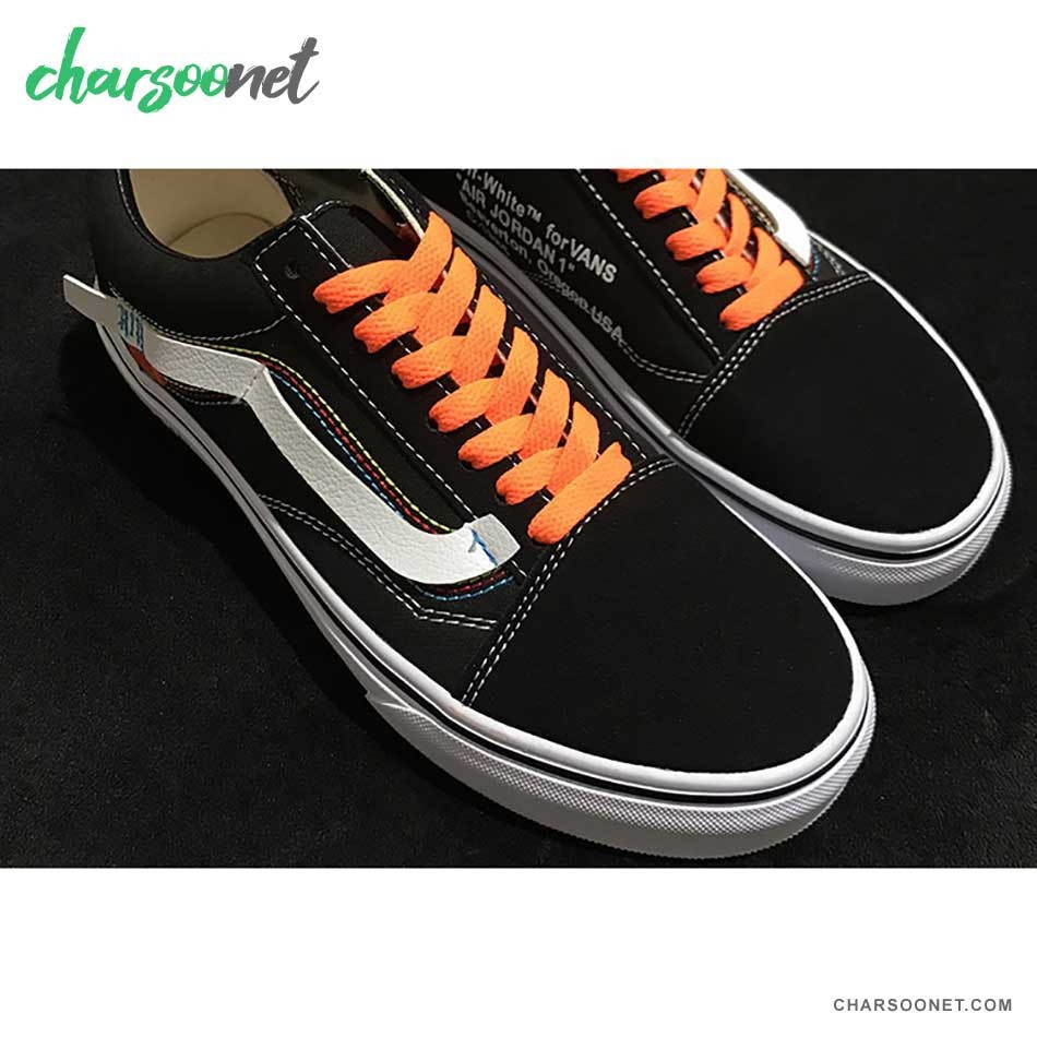 کفش ونس اولد اسکول vans off whit X custom