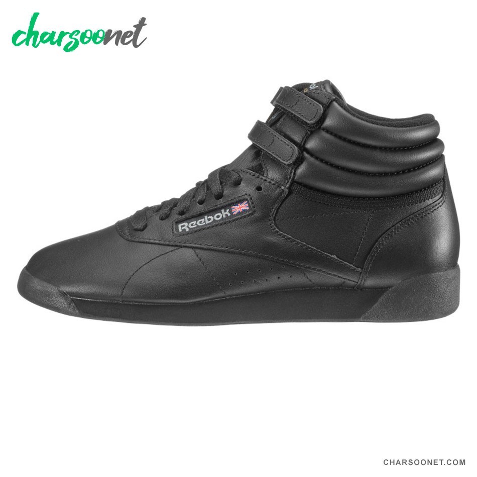 کفش ریباک چسبی زنانه ساقدار مدل Reebok Freestyle مشکی