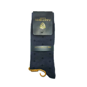 جوراب ساقدار مردانه خاکستری مدل کلاسیک فانی Funny Socks