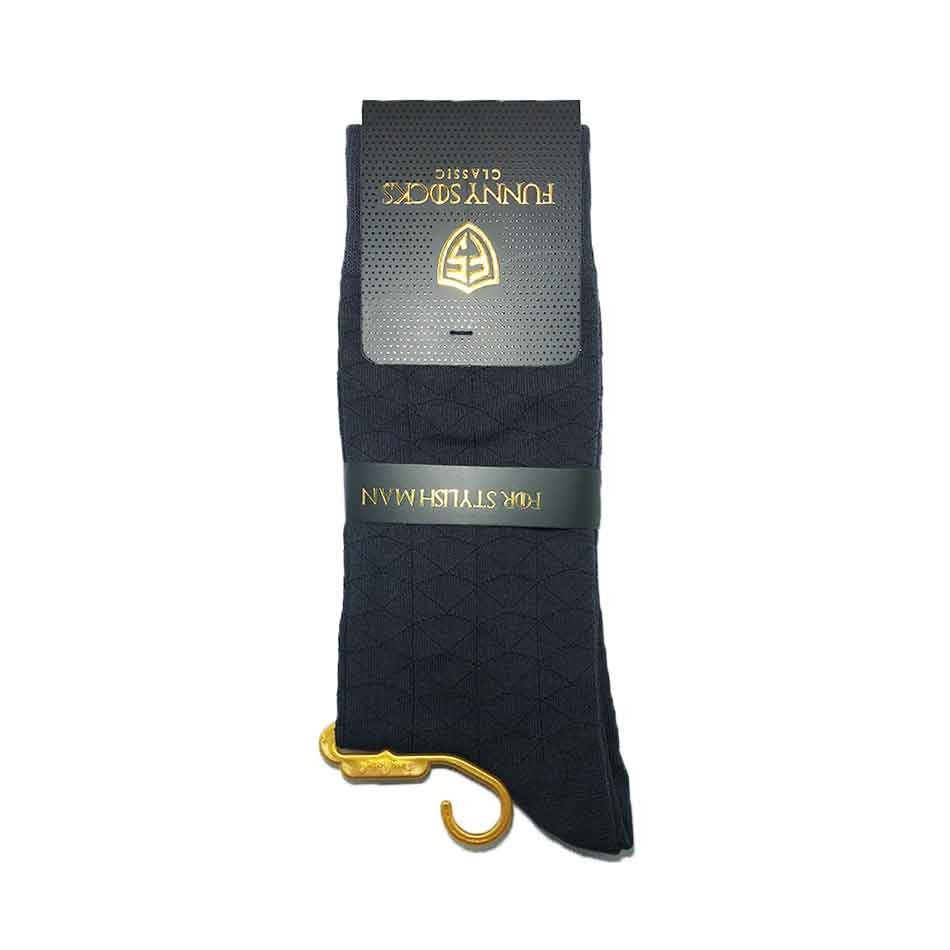 جوراب ساقدار مردانه نوک مدادی مدل کلاسیک فانی Funny Socks