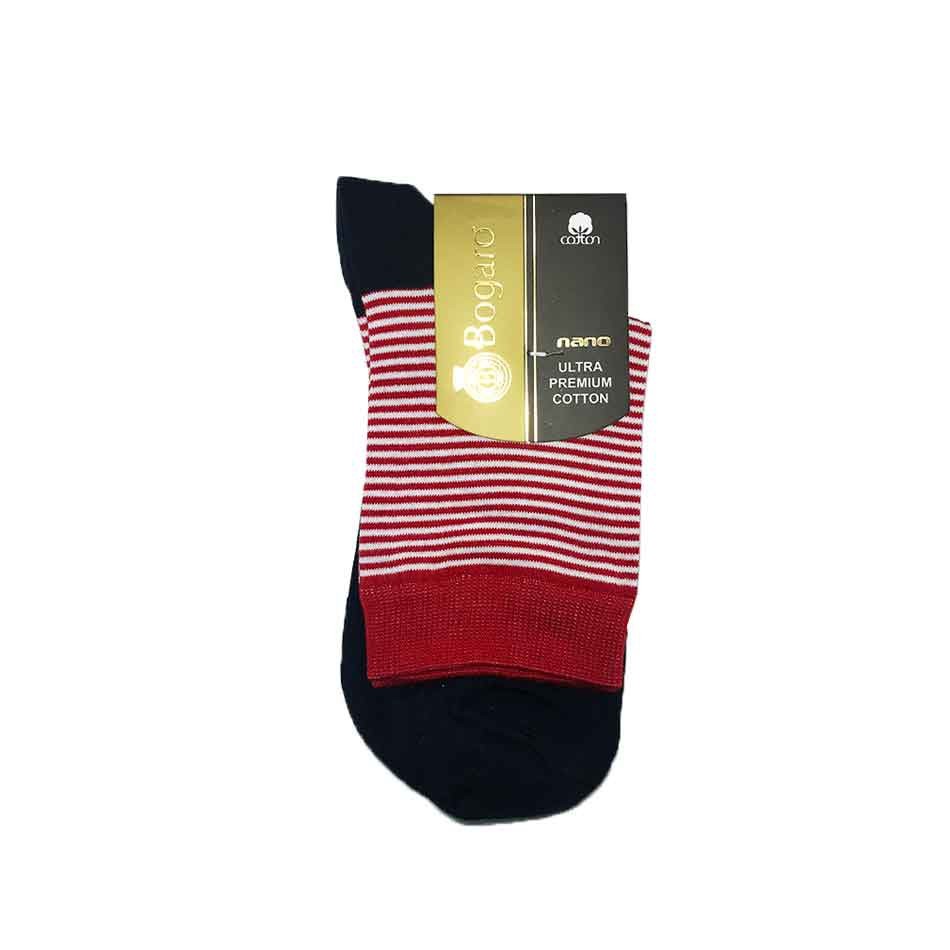 جوراب اسپرت نیم ساق Bogaro Socks رنگ قرمز