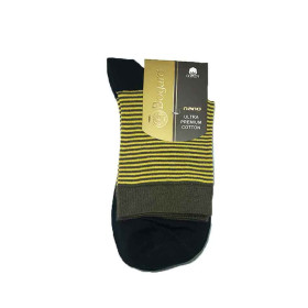 جوراب اسپرت نیم ساق بوگارو Bogaro Socks رنگ زرد