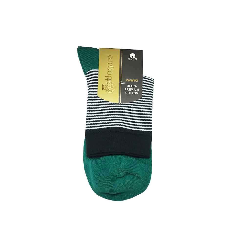 جوراب نیم ساق اسپرت بوگارو Bogaro Socks رنگ سبز