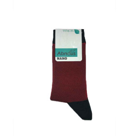 جوراب نانو ساقدار مردانه آبنوس Abnous رنگ قرمز