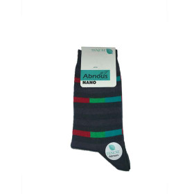 جوراب ساقدار مردانه آبنوس Abnous رنگ ترکیبی