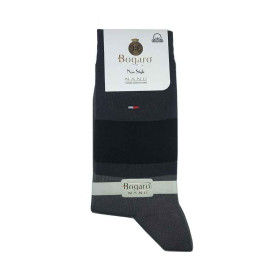 جوراب اسپرت ساقدار بوگارو طرح تامی  رنگ طوسی