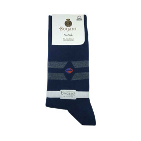 جوراب مردانه نانو بوگارو Bogaro رنگ سرمه ای
