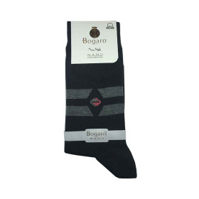 جوراب نانو پسرانه بوگارو Bogaro رنگ قهوه ای تیره