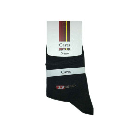 جوراب پسرانه نیم ساق کارس طرح دیزل Cares Diesel رنگ قهوه ای تیره