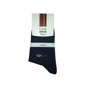 جوراب مردانه نیم ساق کارس طرح دیزل Cares Diesel رنگ سرمه ای