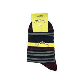 جوراب راه راه نیم ساق پسران Funny Socks رنگ ترکیبی