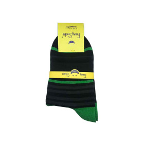 جوراب نیم ساق پسرانه فانی راه راه Funny Socks رنگ ترکیبی