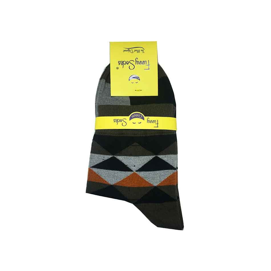 جوراب پسرانه طرحدار Funny Socks رنگ ترکیبی
