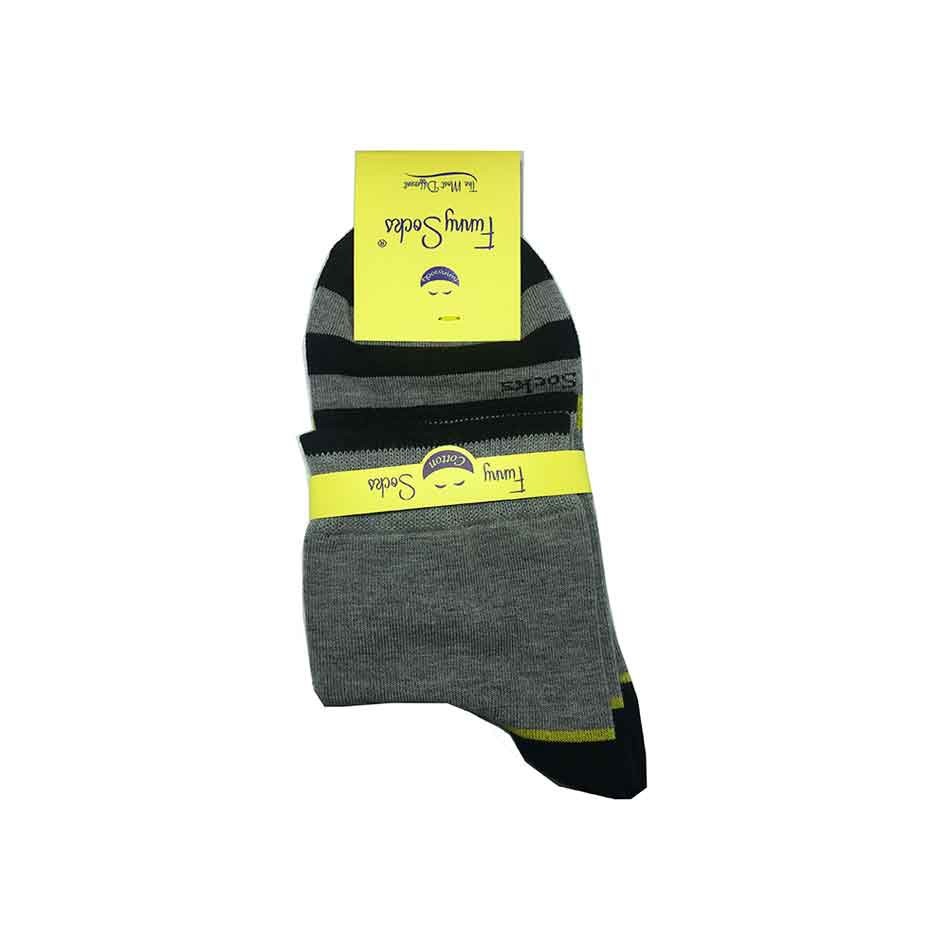 جوراب نیم ساق پسرانه اسپرت فانی Funny Socks رنگ ترکیبی